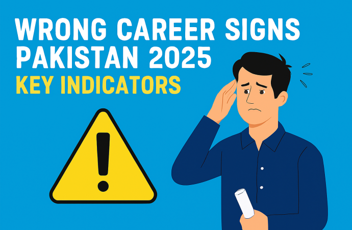 Wrong Career Signs Pakistan 2025: Key Indicator