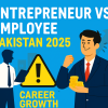 Entrepreneur vs Employee Pakistan 2025