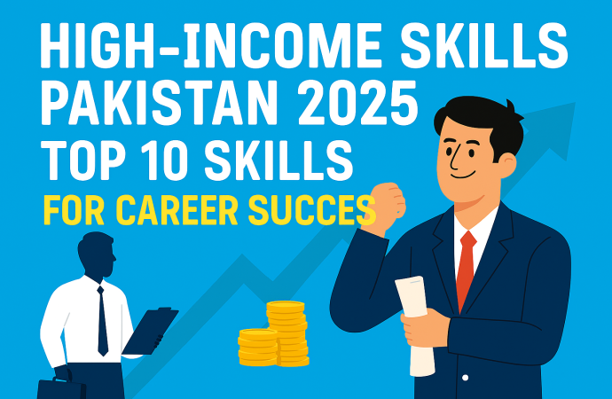 High-Income Skills Pakistan 2025: Top 10 Skills for Career Success