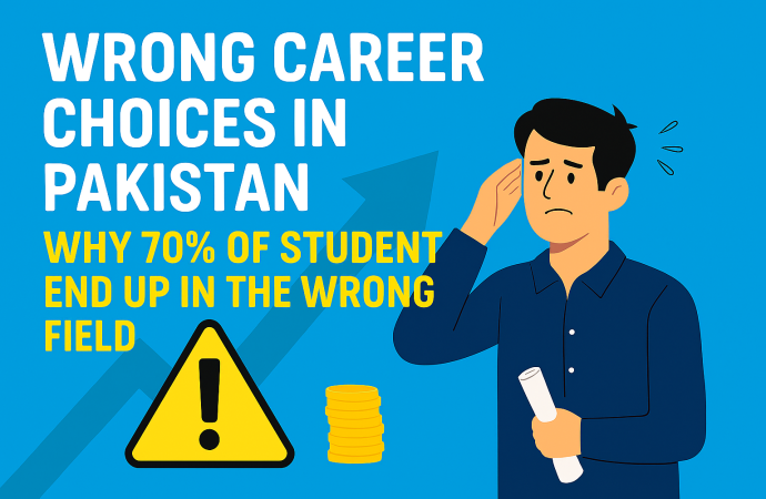 Wrong Career Choices in Pakistan: Why 70% of Students End Up in the Wrong Field