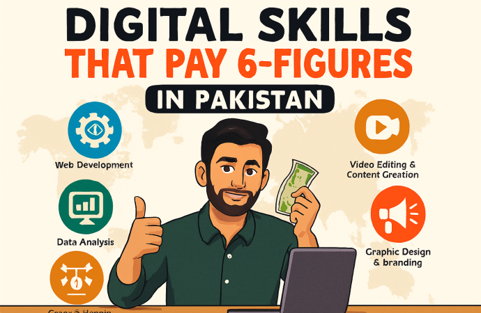 Digital Skills That Pay 6-Figures in Pakistan